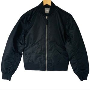 Everlane Black Bomber Jacket